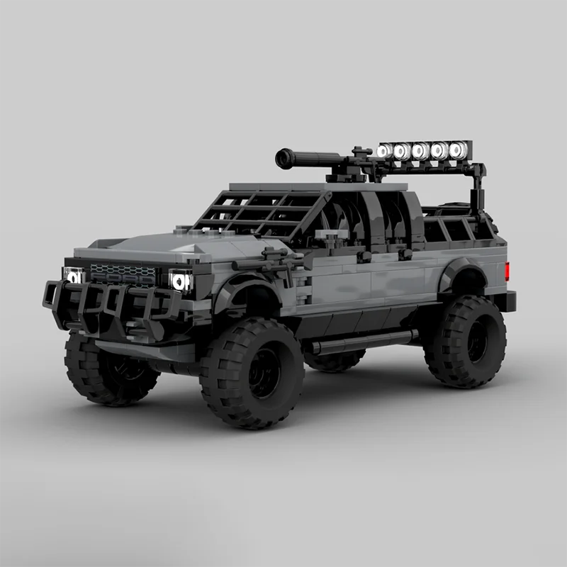 

Новый пикап F-150 Apocalypse Edition Speed Champion, классические гоночные детские игрушки, рождественский подарок, технологические строительные блоки