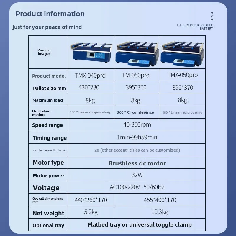 Orbital Shaker Laboratory Shaker Speed Control Oscillator Digital Display Constant Speed Oscillator Swing Multifunctional