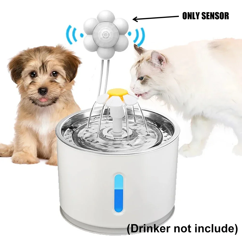 Smart Automatic Cat Water Fountain Dog Drinker External Electric Water Dispenser Infrared Motion Sensor Pet Feeder Sensor Switch