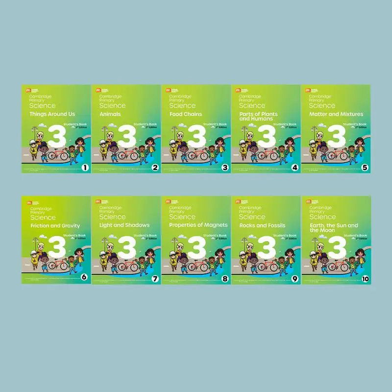MC CAMBRIDGE PRIMARY SCIENCE  3 Marshall Cavendish Education Marshall Cavendish International Asia 9789815109238 Book