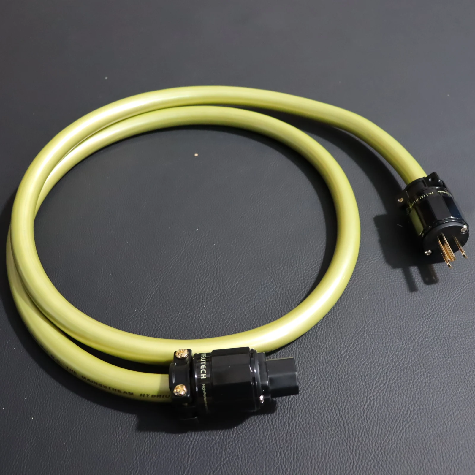 Kabel moc dźwięku Van Den Hul 7 rdzeni OCC posrebrzany przewód HiFi EU/moc US do głośnika CD AMP z wtyczką furotech