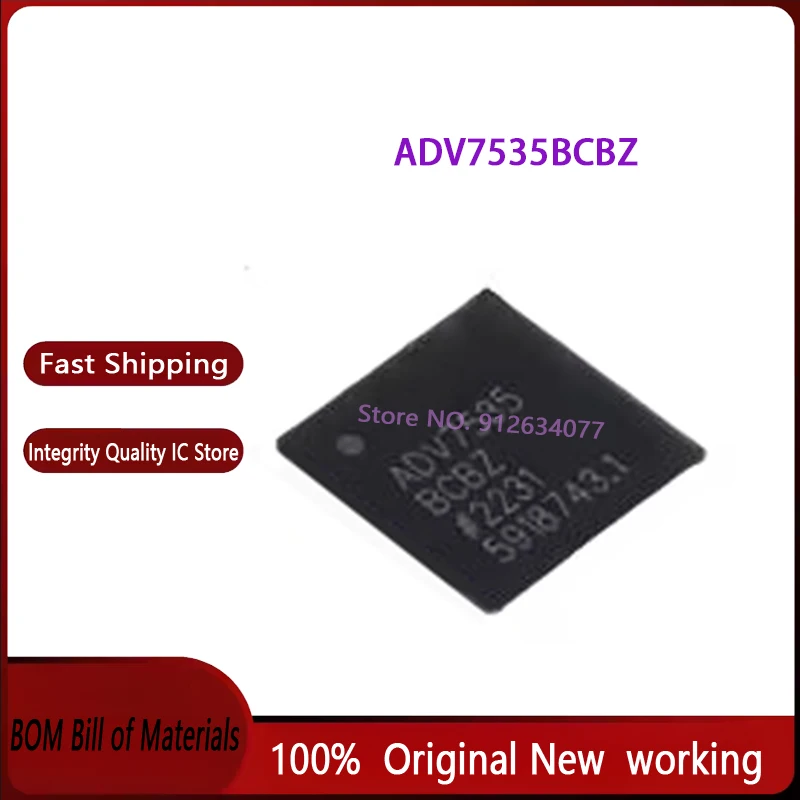 5PCS/LOT ADV7535BCBZ ADV7535BCB ADV7535 WLCSP49 New Original