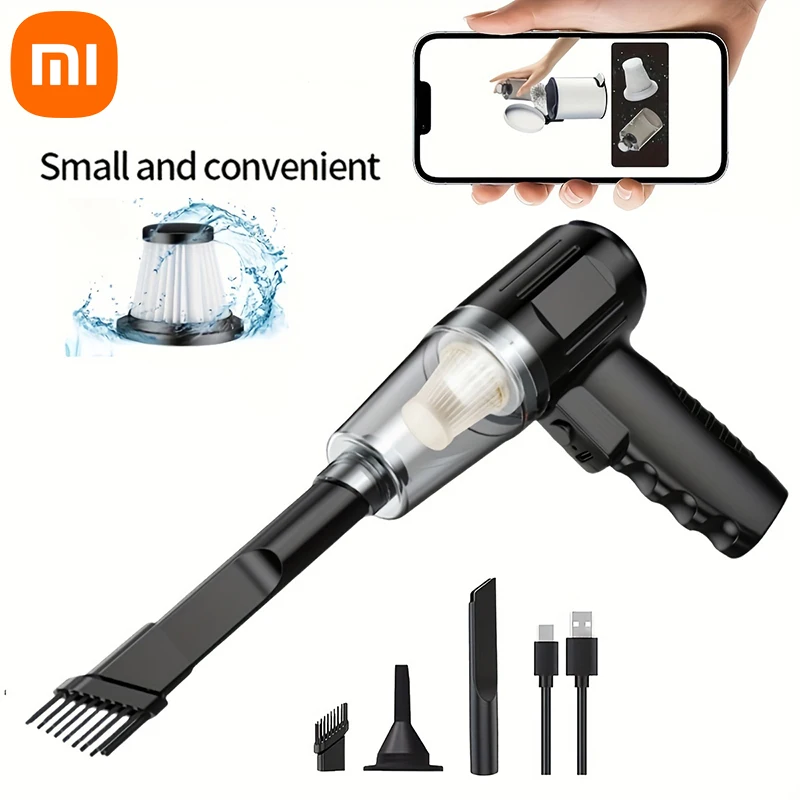 Xiaomi Original Car Vacuum Cleaner High Power Powerful Vacuum Cleaner Wet And Dry Portable Vacuum Cleaner Silent Vacuum Cleaner