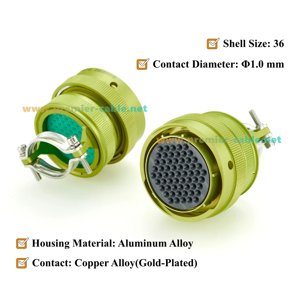SNTs23 Series 61 Pin Female Bayonet Electrical Connector, ZH23-61/36P-6-B, СНЦ23-61/36P-6-B, SNTs23-61/36R-6-V