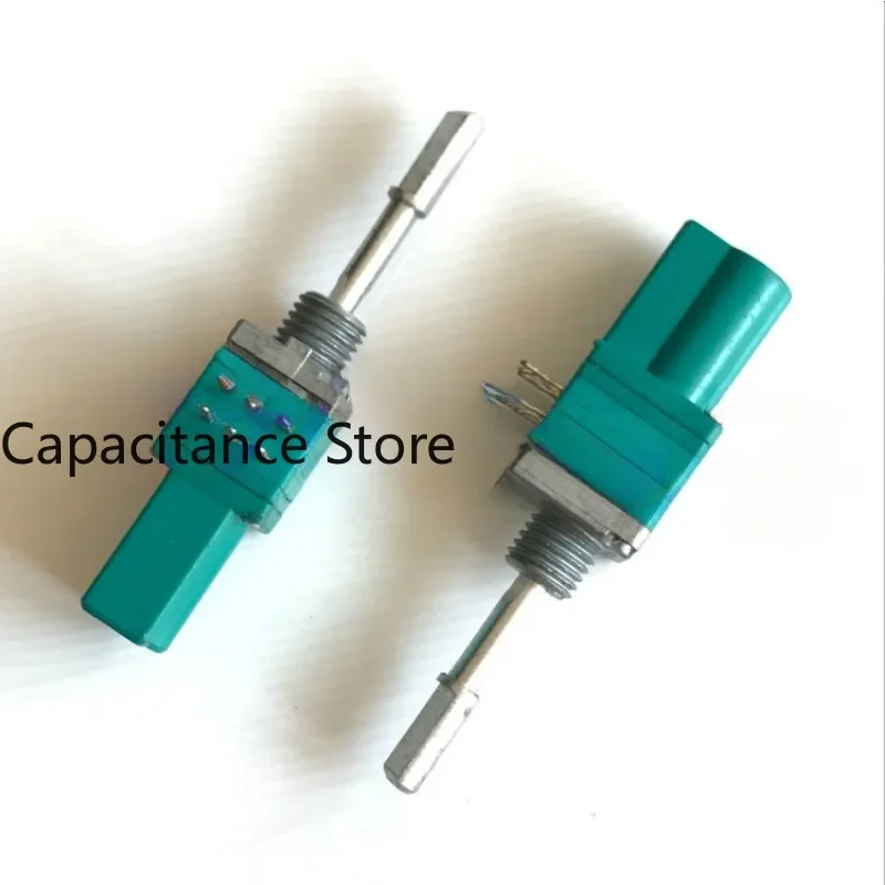 5PCS RK097 push-pull potentiometer with self-locking dual B50K audio amplifier volume adjustment