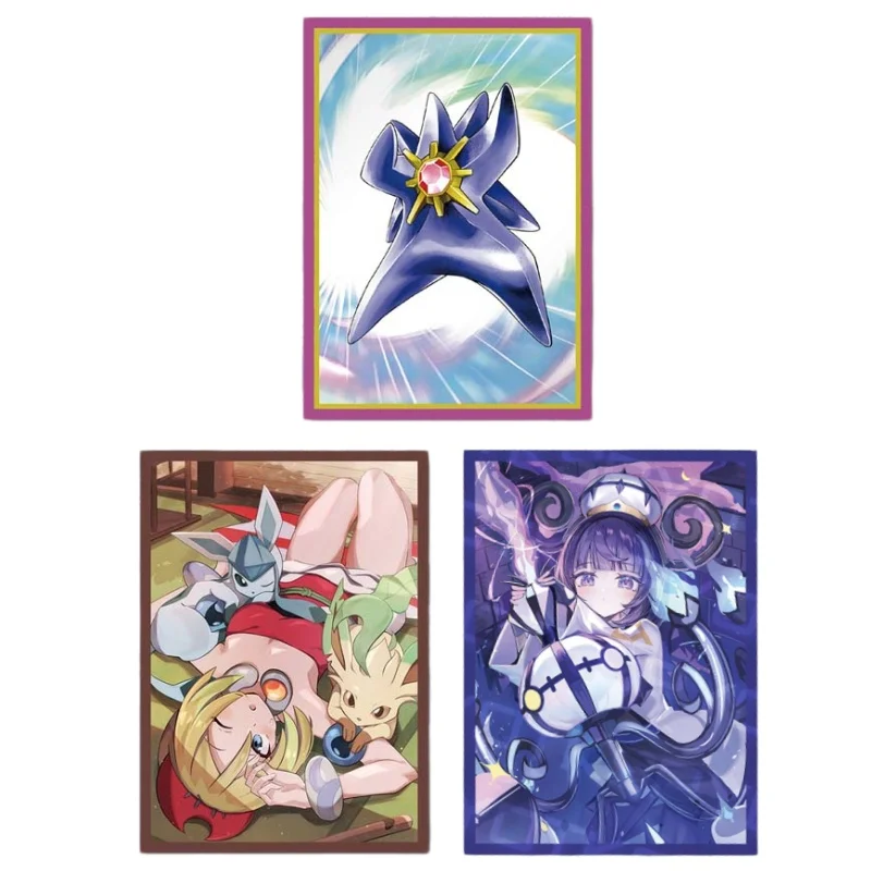 capa-protetora-para-cartoes-de-jogo-67x92mm-trainer-girl-irida-gwynn-mega-starmie-diy-60-pecas-conjunto-colecao-de-cartoes-de-jogo-anime-goddess