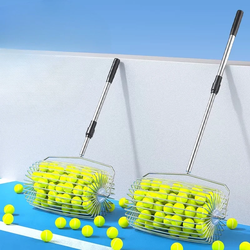 

Tennis ball pick-up device Quick pick-up ball Easy pick-up retractable ball artifact Portable