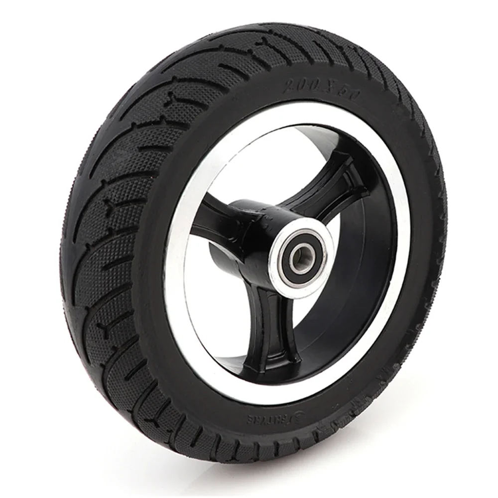 200x50 Tyre 200*50 Non Pneumatic Tire With Wheel Hub Electric Scooter Wheels