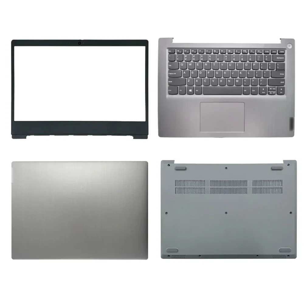 New Keyboard for Lenovo IdeaPad 3-14 3-14ARE05 14IML05 14IIL05 14S-IIL 14S-IML LCD Back Cover/Front Bezel /Palmrest/Bottom Case