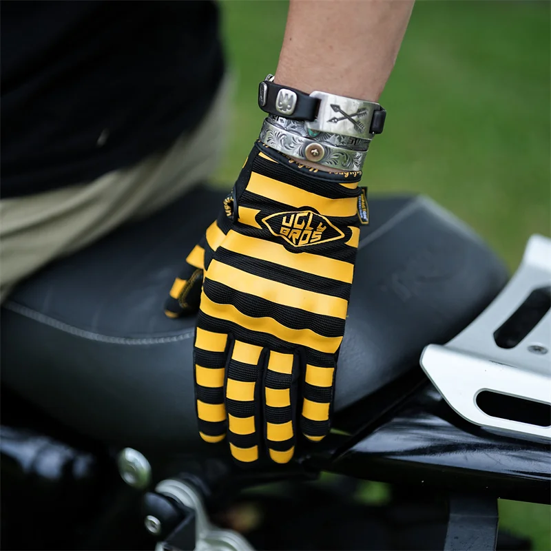 Guantes transpirables para pantalla táctil, manoplas para motocicleta, bicicleta, Motocross, Atv, Rekawice, Motocyklowe, primavera y verano