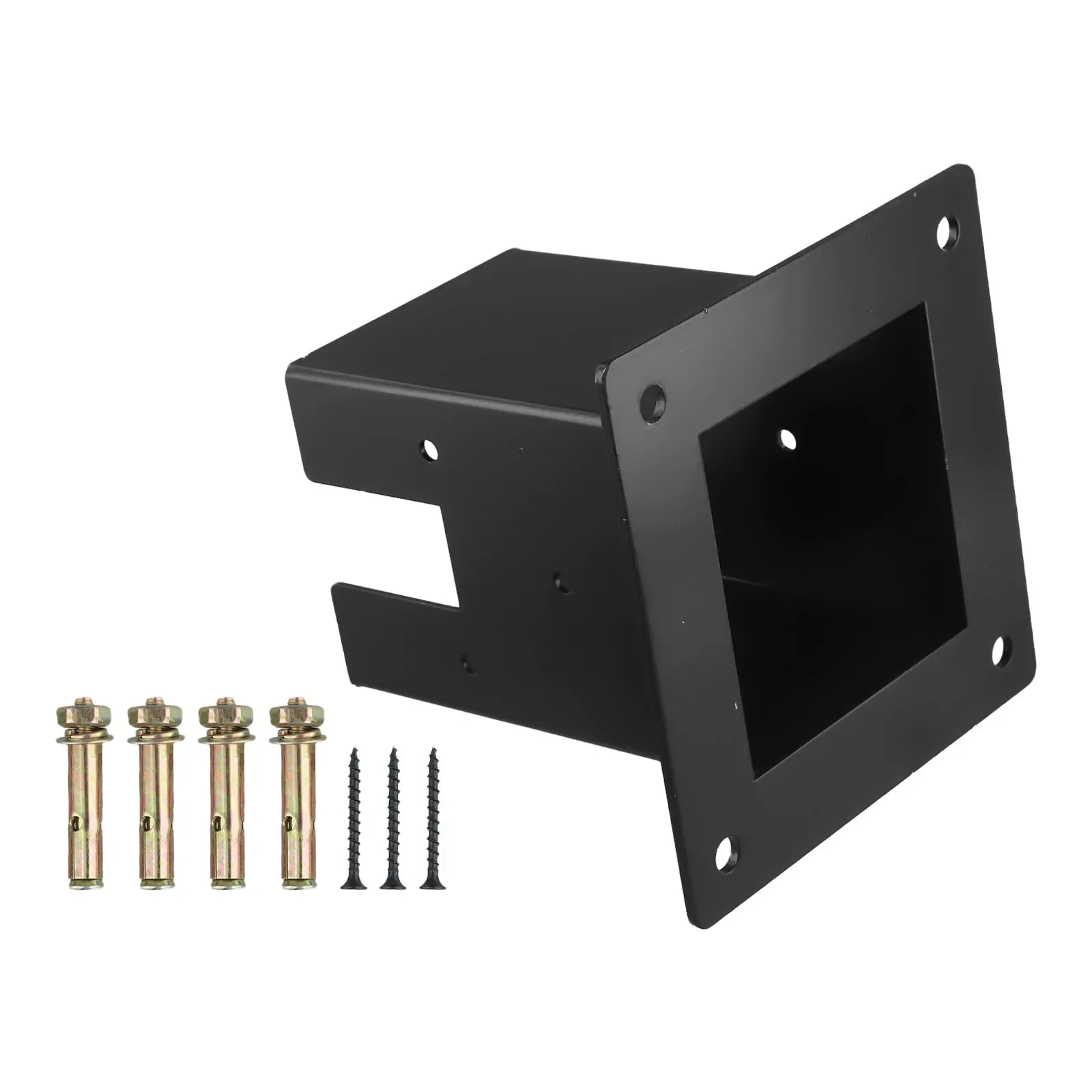 1set Right Angle Corner Bracket With Pergola Post Base For Wood Beams Elevated Stand Garden Tools Parts Accessories