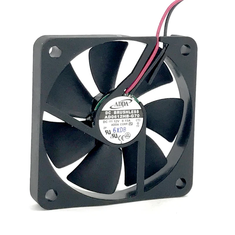 ORIGINAL AD0612HB-G70 12V 0.15A 6010 60*60*10mm NEW COOLING FAN RADIATOR