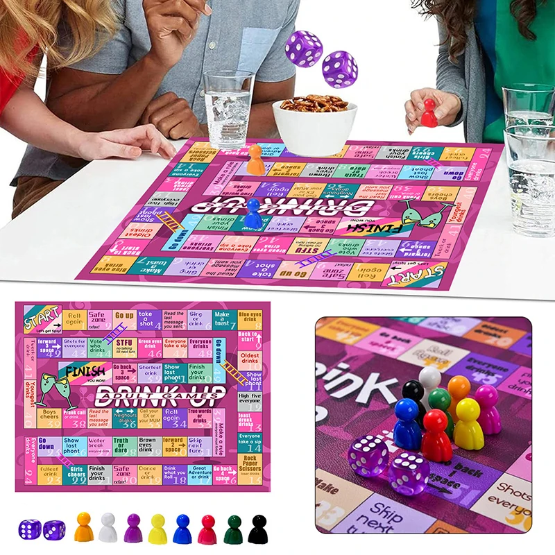 

Настольная игра Tipsy Drinking, кожаные игры для питья для взрослых, интерактивные игры для девочек, игры для ночного питья, игры для девичника