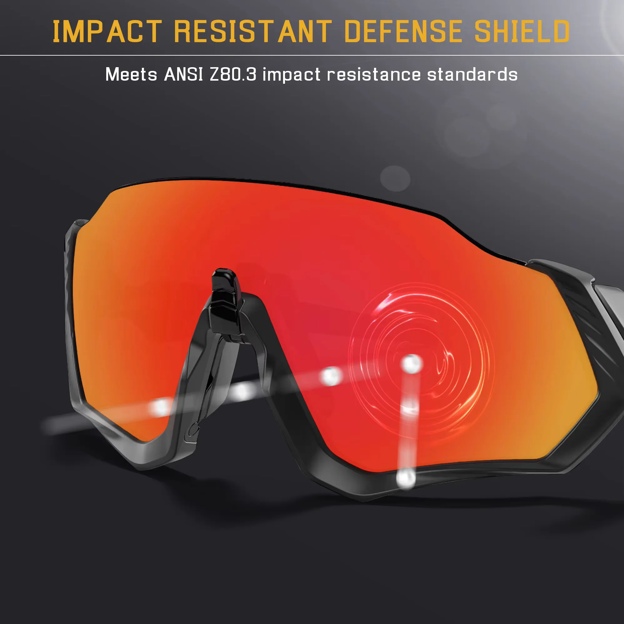 Rarayvix Polarized Replacement Lenses UV400 Protective for Oakley Holbrook Asian Fit OO9244-56mm Sunglasses view 5