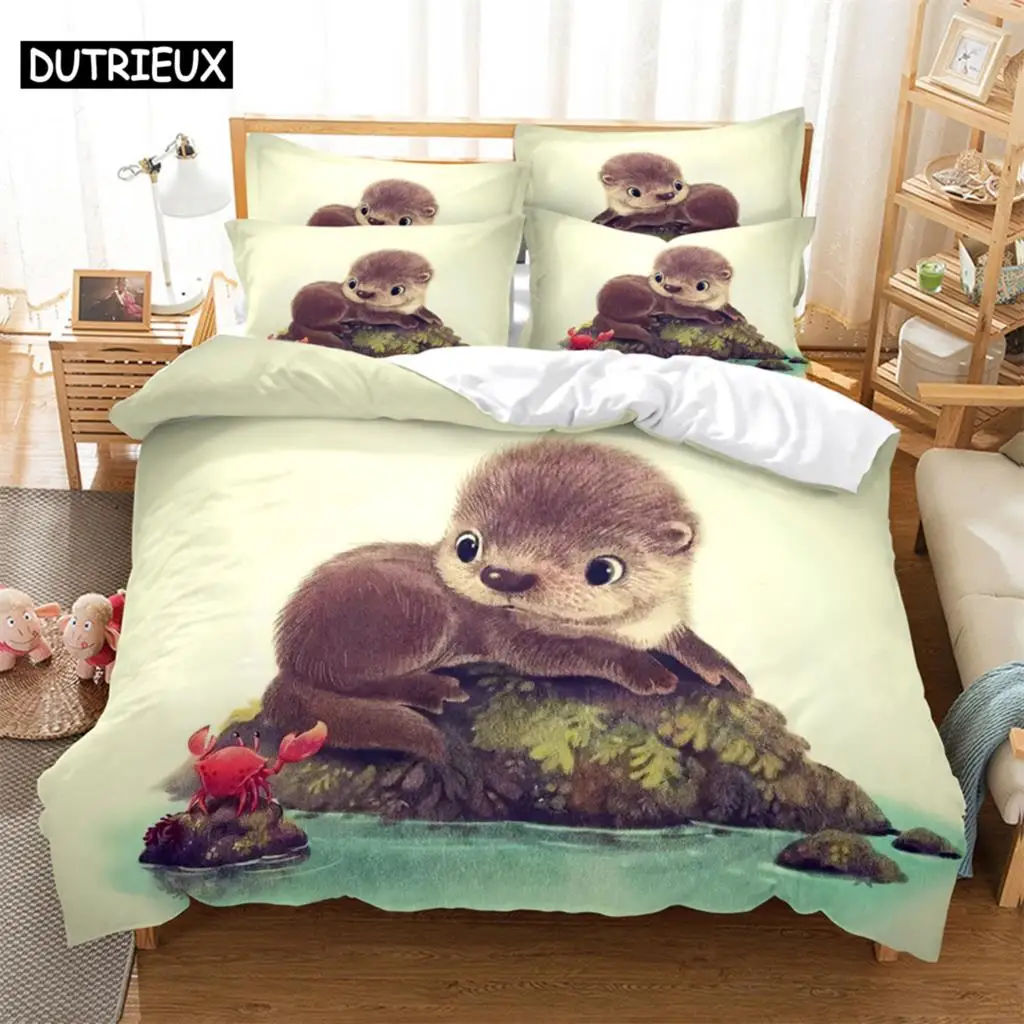 

Animals Bedding Set Duvet Cover Set 3d Bedding Digital Printing Bed Linen Queen Size Bedding Set Fashion Design