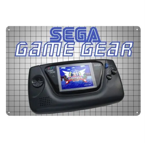 Sega Game Gear Retro Video Game Metal Poster Tin Sign 20*30cm sign sign