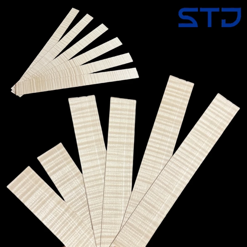 Good Violin laleral Sides Flame maple Violin Rib Side strip Flaming Wood Violin side plate strip Fiddle Repair Parts accessories