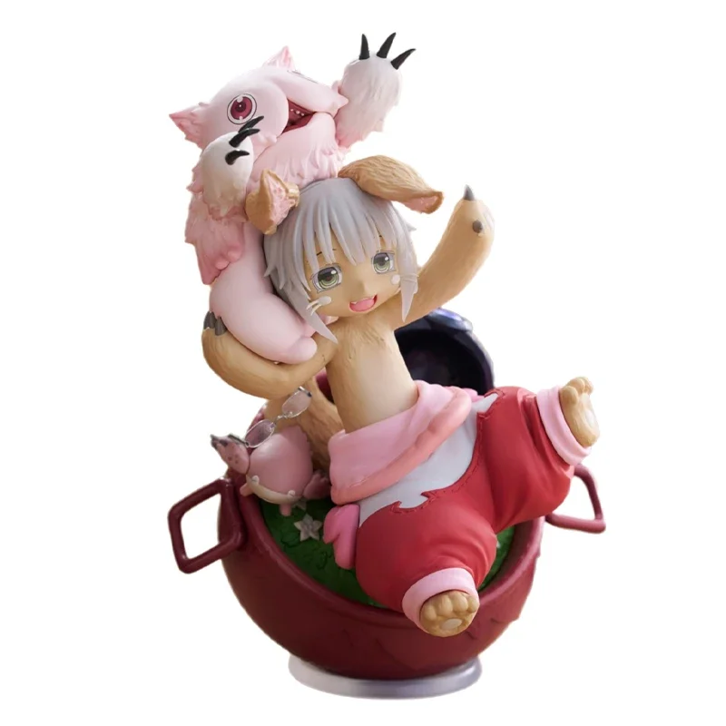 

MADE IN ABYSS Nanachi My treasure 100% Original genuine PVC Action Figure Anime Figure Model Toys Figure Collection Doll Gift