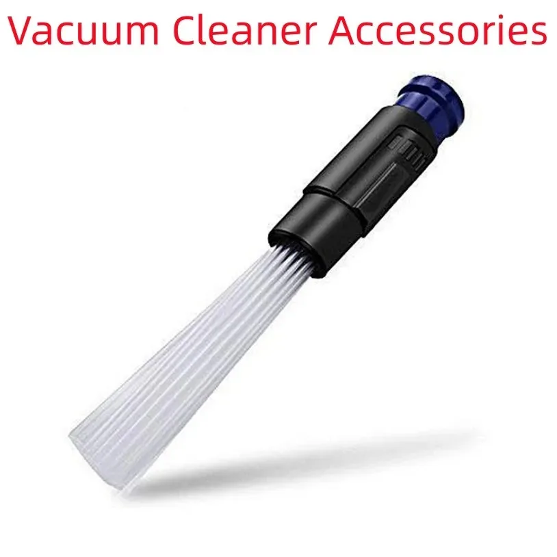 Universal Vacuum Attachment Dust Daddy Small Suction Brush Tubes Cleaner Remover Tool Cleaning Brush