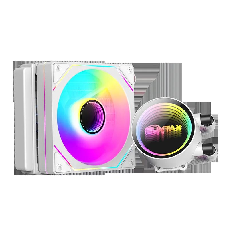 

Ice Soul T120/240/360 Water Cooling CPU Cooler Thousand Layer Mirror Temperature Control ARGB Aura Sync Integrated