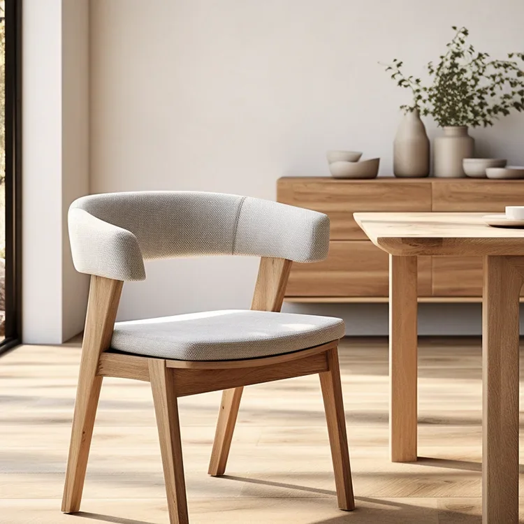 *----Nordic Private Custom Modern Luxury Wooden Dining Chairs Living Room Armchair For Home Dining Chairs