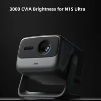 JMGO N1S Ultra 4K Smart Video Projector, New Triple Laser UHD 6000 Ansi Lumens Theater Proyector With 3D Gimbal Celling Beamer