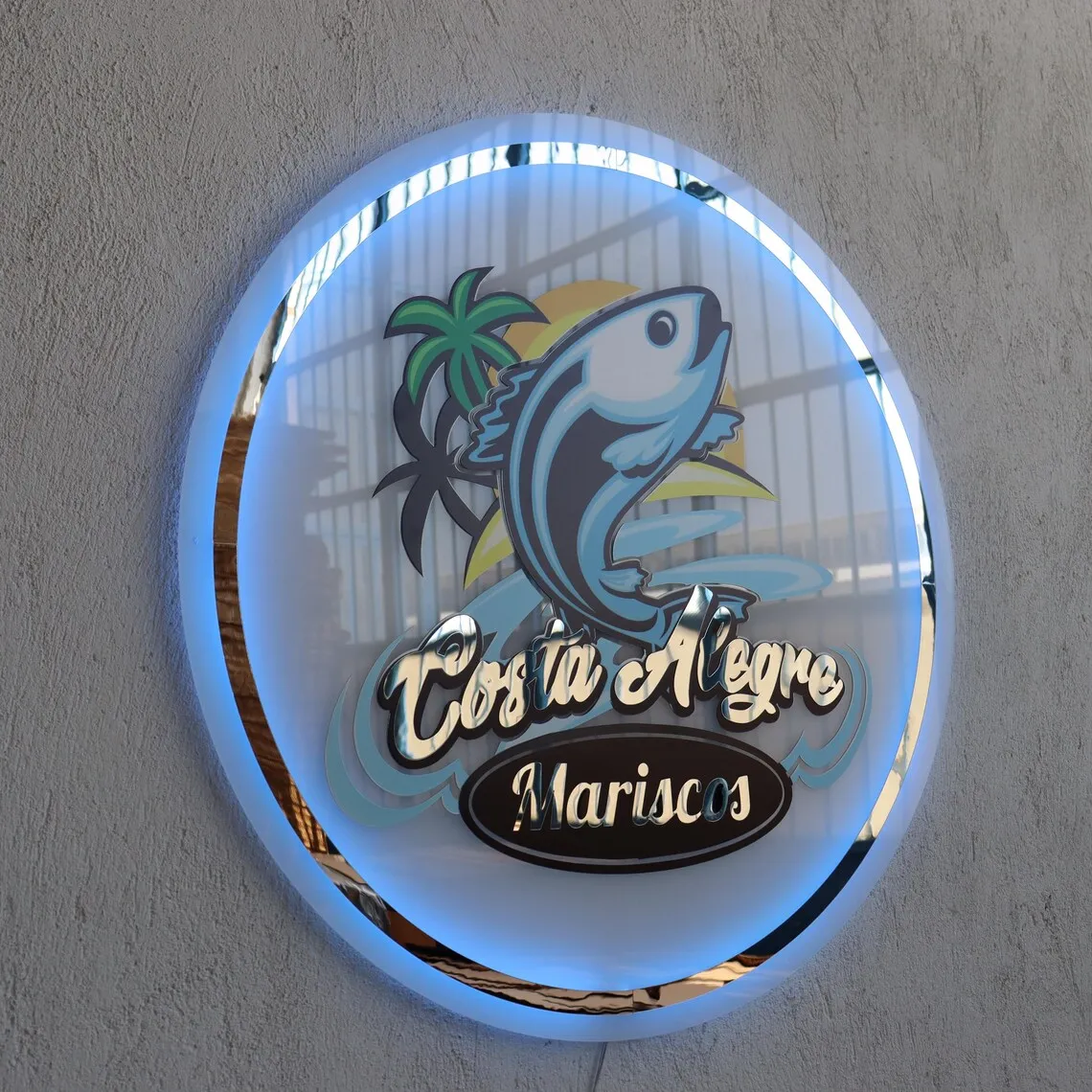 Custom Acrylic Sign LED Neon Signs For Business Logo 3D Backlit Sign Beauty Salon Nail Hair Studio Acrylic Metal Signs Drop Ship