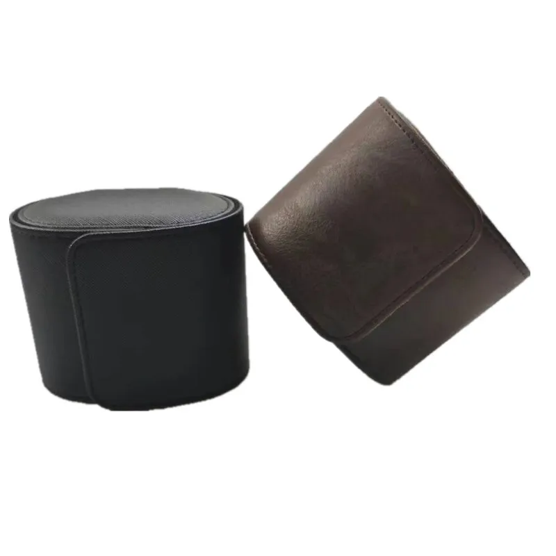 PUレザートラベルパッケージボックス,ハイエンド保護バッグ,ポータブル時計収納ボックス,在庫あり