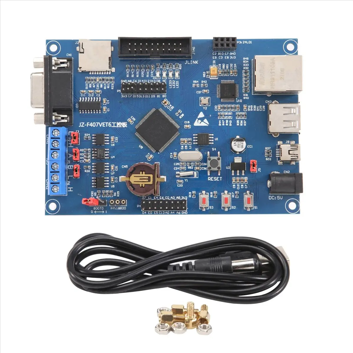 A64I 1Set Industrial Control Development Board STM32F407VET6 Learning 485 Dual CAN Ethernet Internet of Things STM32