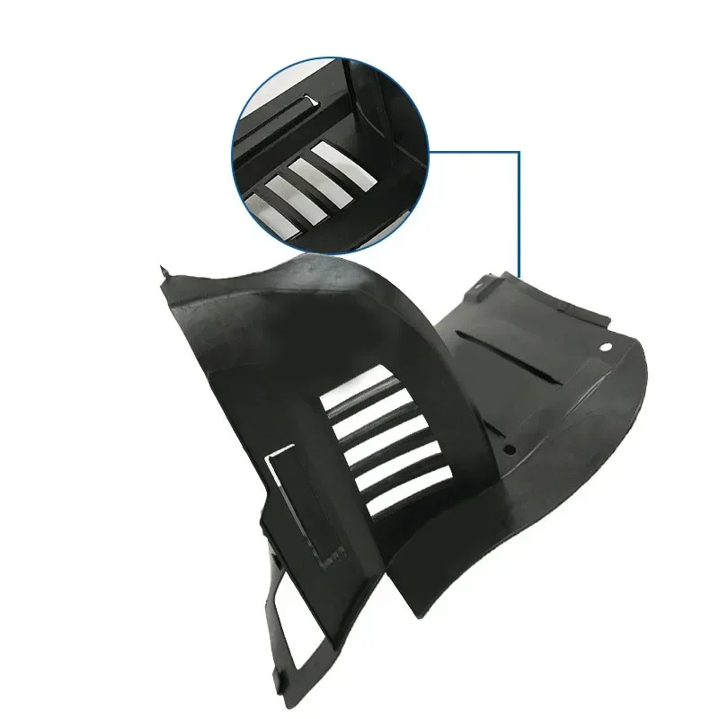 Left+Right Pair Mudguards Bumper Front Bumper Splash Panel Liner Trim Wheel Fender Kits for BMW 5 Series E39 1995-03 Accessories
