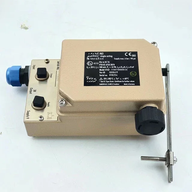 Single Acting Type 4763 Model 4763 - 11100111000000.04 Electropneumatic Valve Positioner