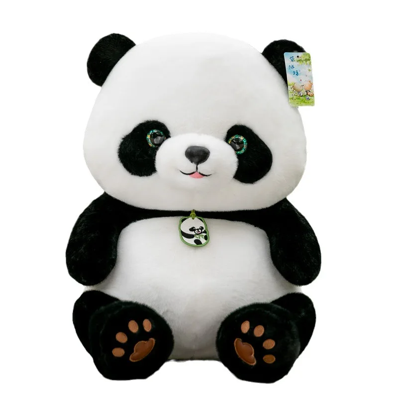 Newborn Photograpy Props  Plush Toy Realistic Panda Doll Cute Delicate Posing Accessories For Newborn Photos