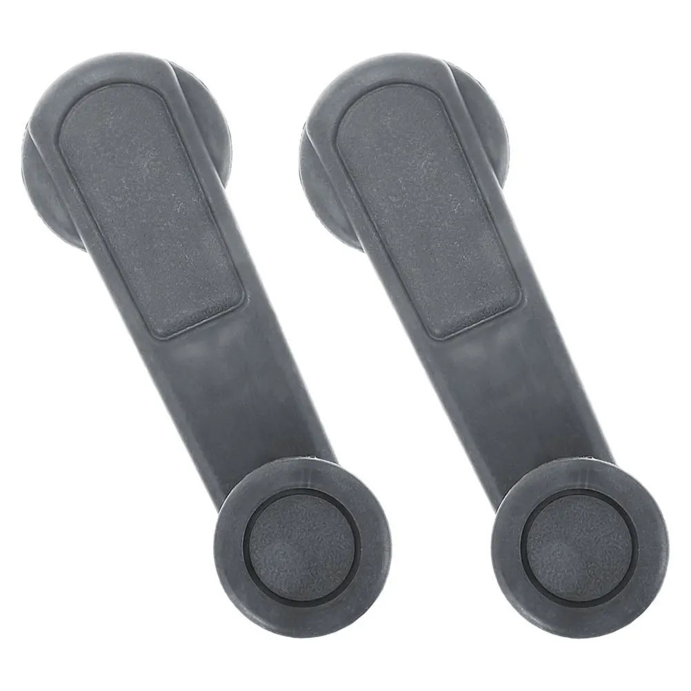 

2pcs Car Window Handle Replacement Universal Window Crank Lever For Vehicle Door Accessories Smooth Operation Abs Material