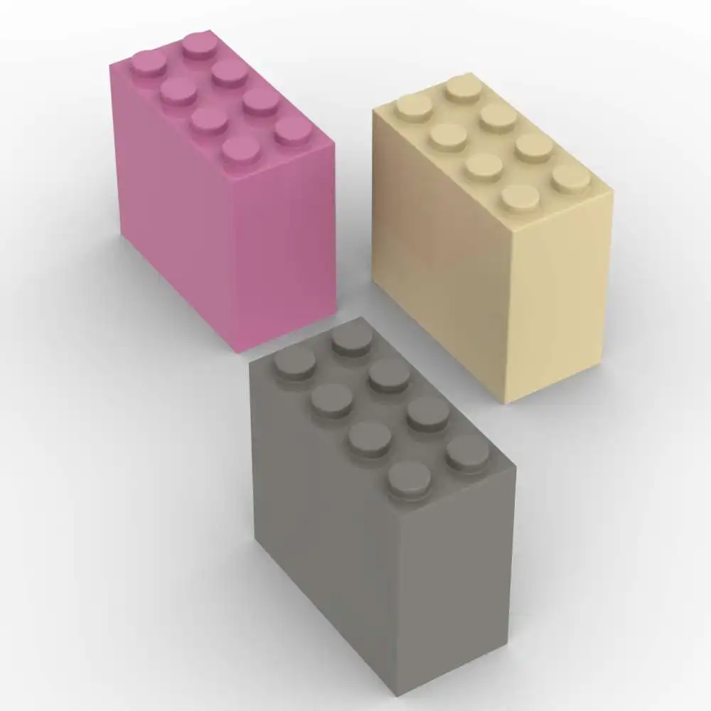 MOC 10PCS 30144 2x4x3 Bricks Building Block House Castle Adaptive Brick Captivating Toys Birthday Teenager Special Funny Gifts