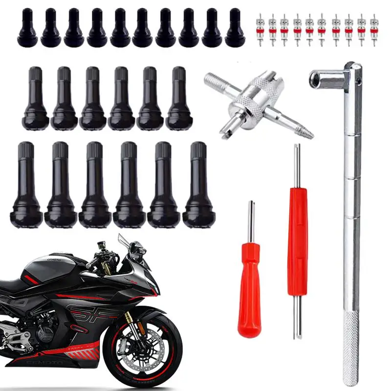 

4 Way Car Tire Valve Stem Tool high quality Auto Puller And Installer Kit Automobile Single Dual Head Core Remover For Vehicle