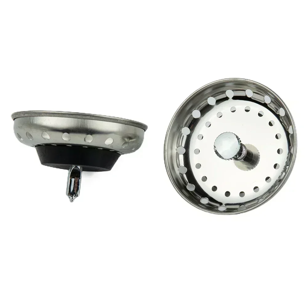 

Комплект из нержавеющей стали, сливная пробка для кухонной раковины, корзина, сито, предотвращает сабо, легкая чистка, эффективный дренаж