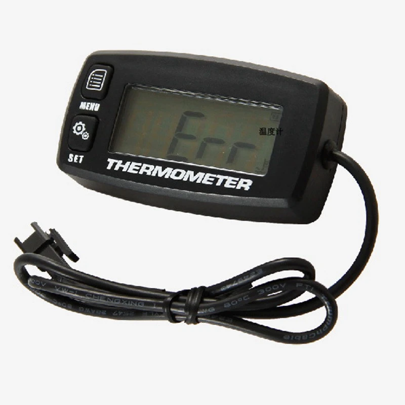 Imagem -06 - Digital Lcd Medidor de Temperatura do Motor Alerta de Temperatura Excessiva com Sensor Rl-ts002 para Moto Dirt Bike Atv