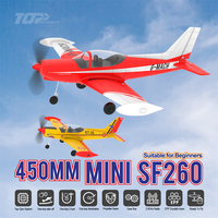 TOP RC HOBBY SF260 2.4GHz 4CH 450mm Wingspan 6-Axis Gyro One-key Aerobafics Mini RC Airplane RTF