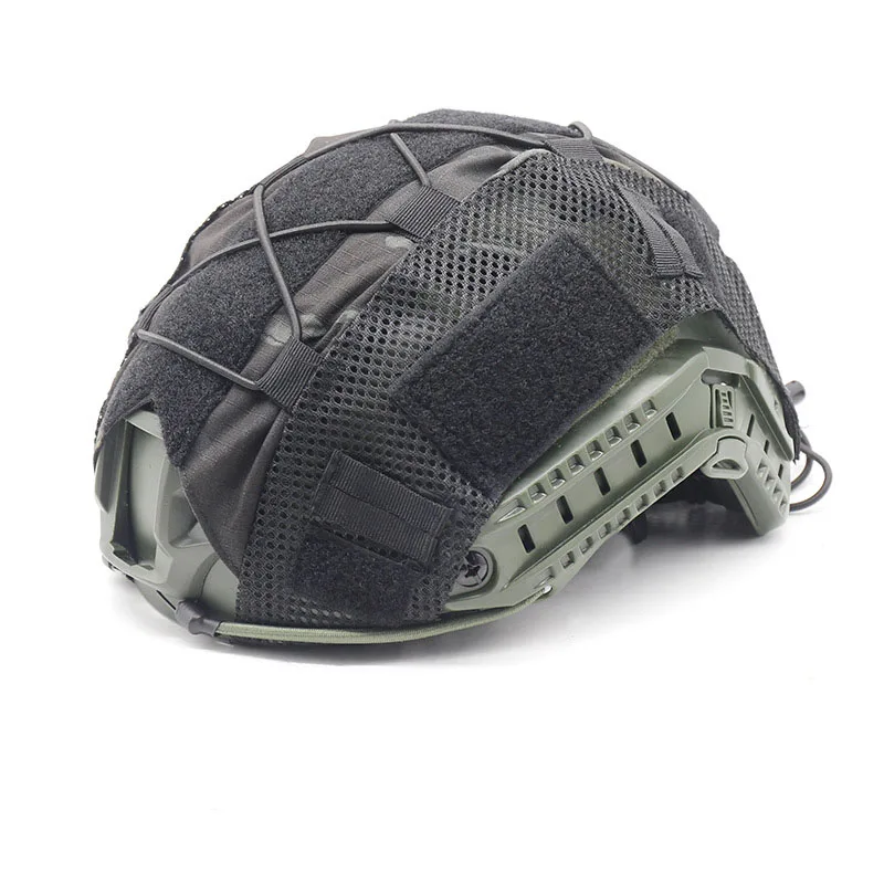 Tactical Camouflage Helmet Cover Combat  Helmet Covers Hunting Wargame Helmets Accessories Cover Cloth for FAST PJ / MH  Helmet