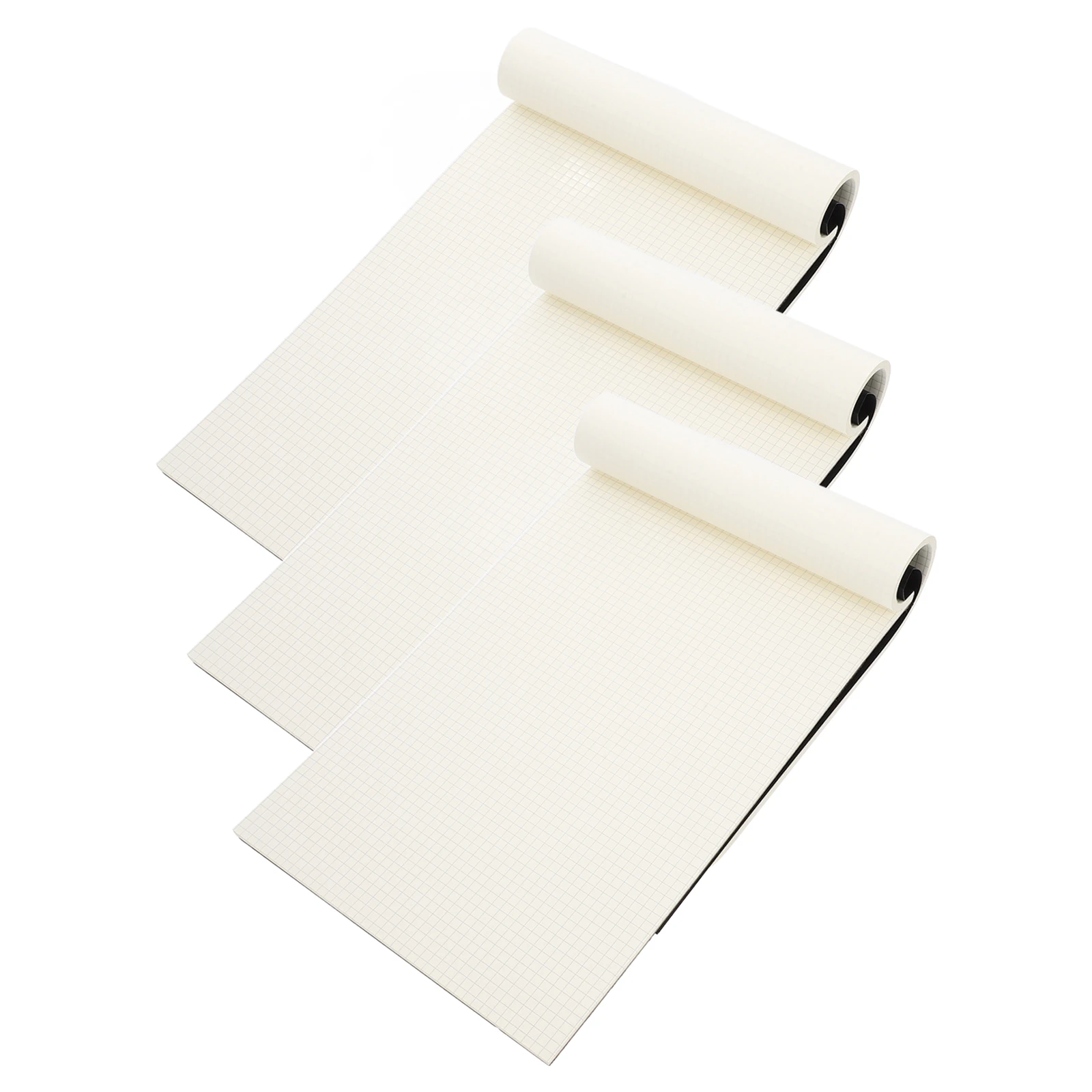 

Thick Blank Grid Notebook A4 80 Pages Tearable Memo Pad Writing Paper Desk Planner Studying Notepad Schedule