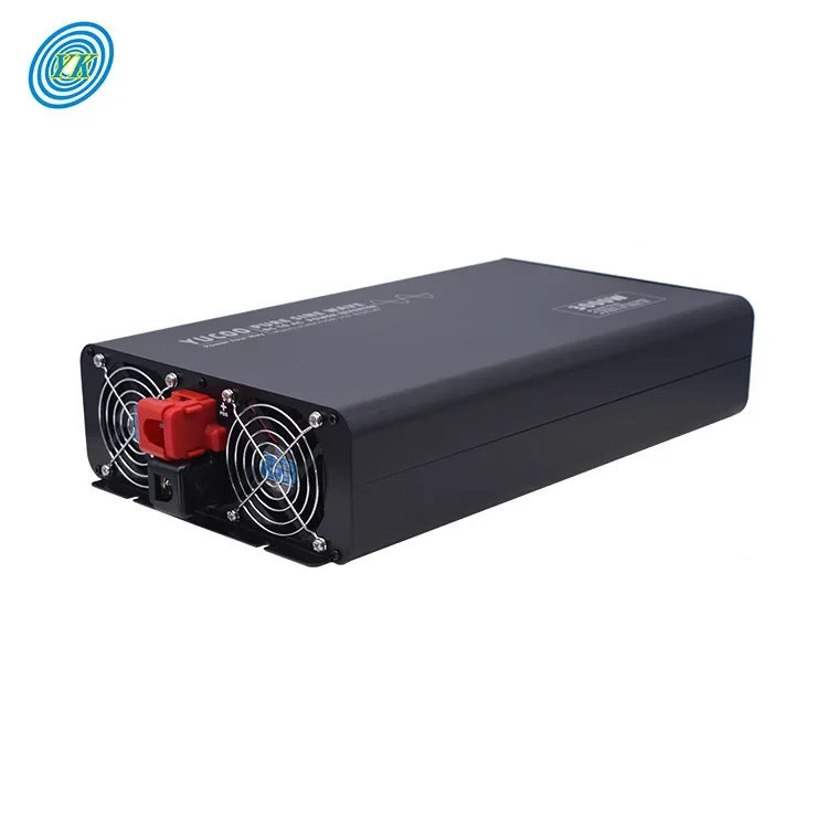 YUCOO Solar Inverters 3kw 3000w 12v 24v 48v 60v 72v To 110v 220v Pure Sine Wave Inverter