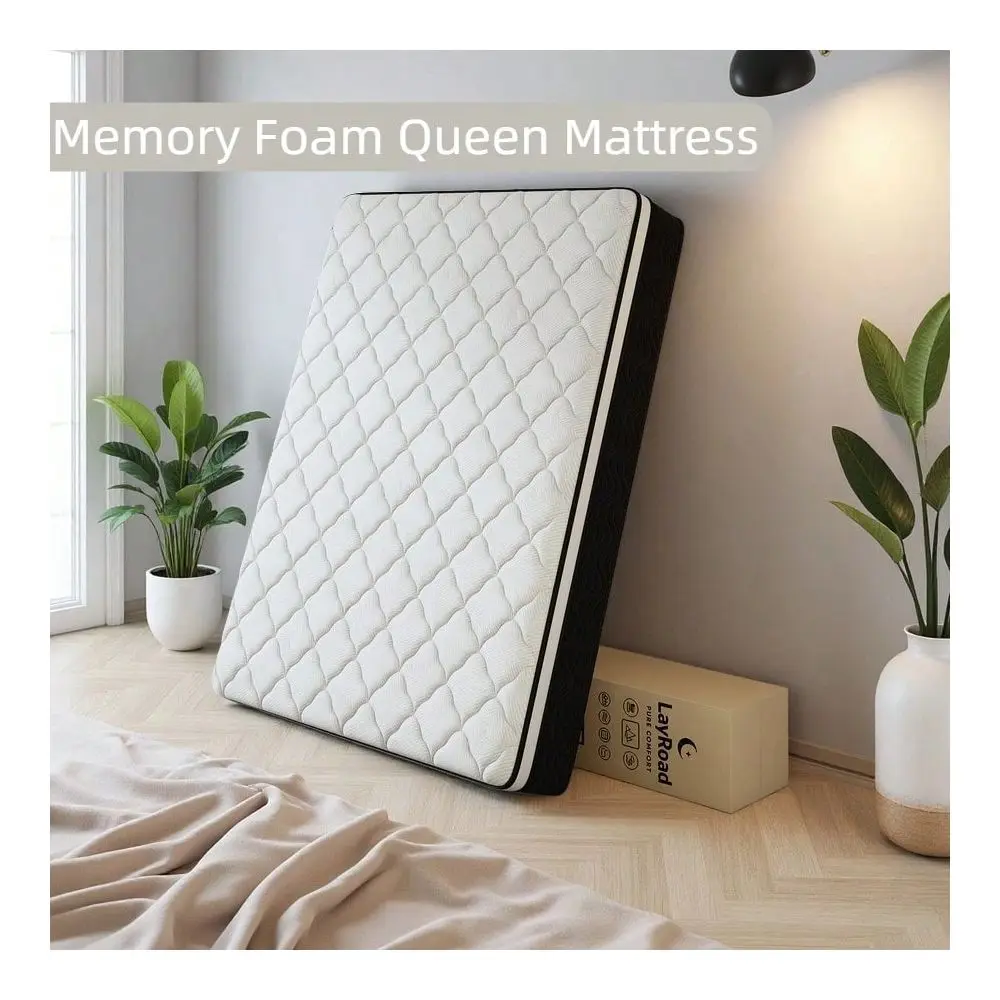 12 14Inch King Queen Full Twin Mattress,Memory Foam And Innerspring Hybrid Mattresses,No Glass Fiber, Odorless,Bed In A Box,Cam
