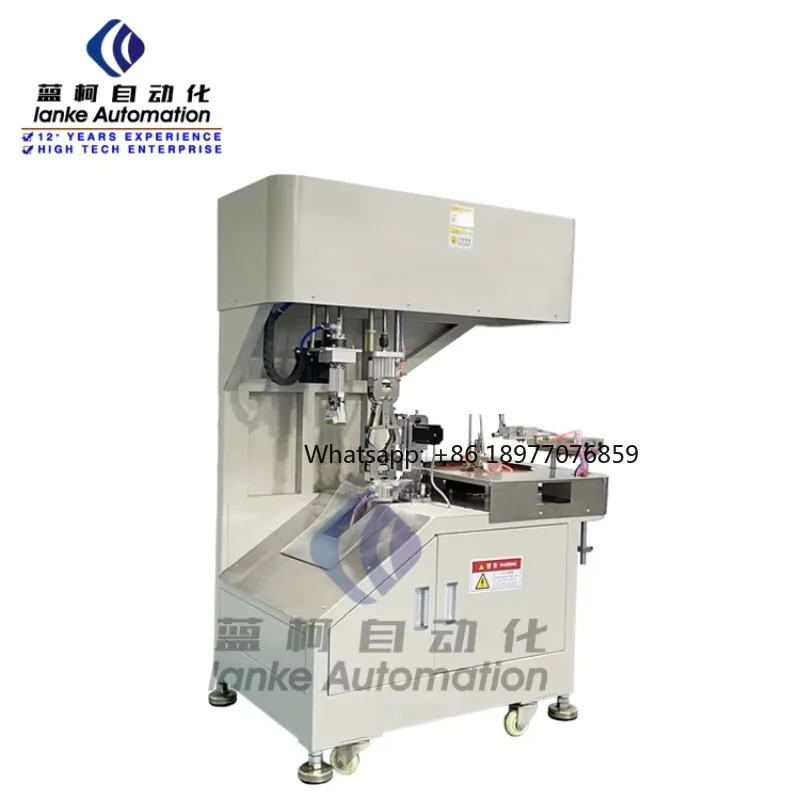 Lifa Wire Coil Winding And Binding Machine Full Automatic Twist Tie Machine For Power Plug Cables