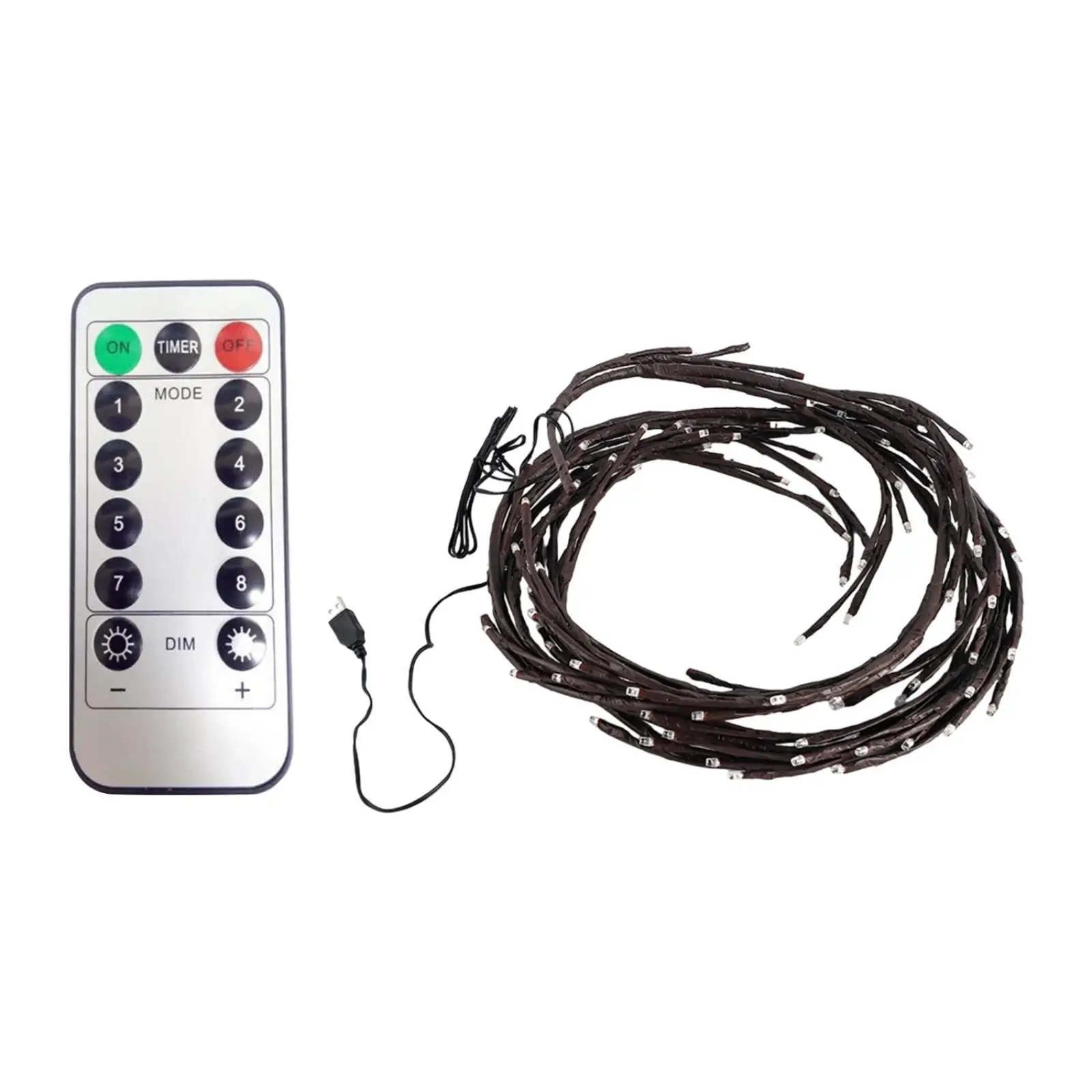 Lighted Christmas Tree Branch Lighted Artificial Branch Twig for Home Office