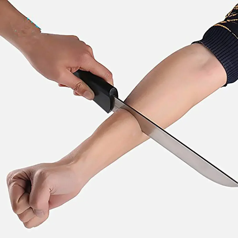 Knife Through Arm (Bloody Arm Knife) with Monster Blood-Stage Magic Tricks Props Illusions Gimmick Magician Accessories