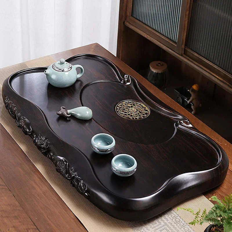 Nordic Chinese Tea Tray Luxury Nordic Hospitality Vintage Storage Storage Tableware Tea Tray Ceramic Bandejas Home Products