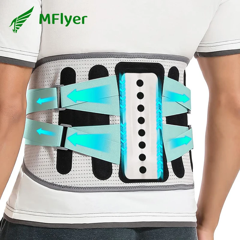 Lower Back Support Belt for Men Women Orthopedic Lumbar Belt Gym Waist Support for Back Pain Relief Spine Decompression