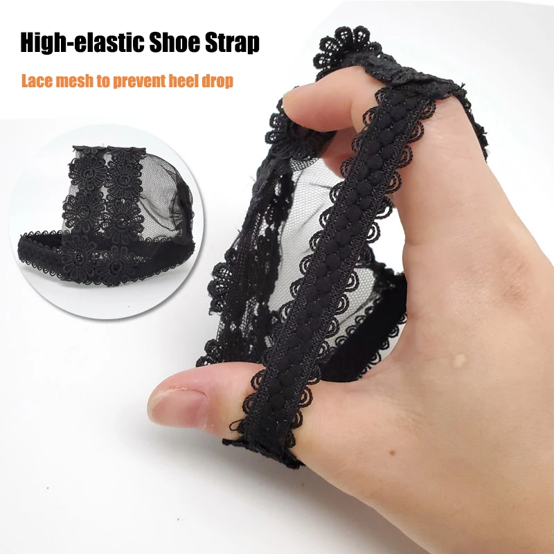 Elastic Shoelaces for Women High Heels Shoe Strap Adjustable Holding Loose Shoes Anti-skid Bundle Laces Wholesale Dropshipping