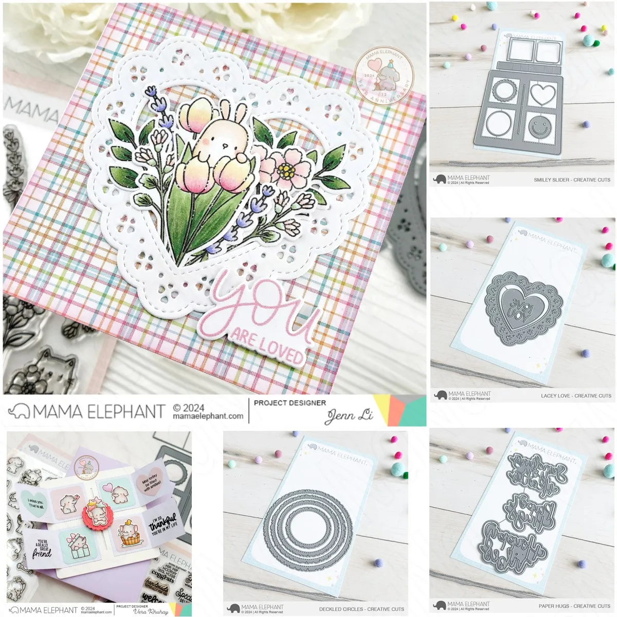 Shape Frame Love Collection Metal Cutting Dies For DIY Scrapbook Diary Decoration Embossing Template Make Card Album 2024 New