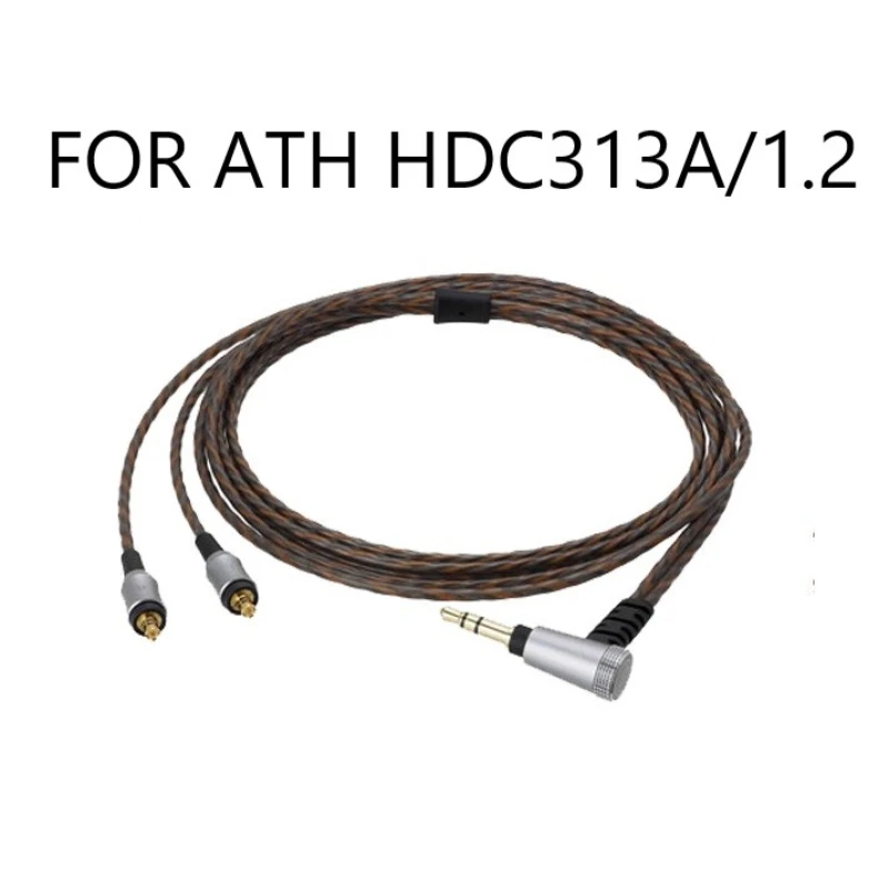 

A2DC Headphone Upgrate Cable for ATH HDC323A HDC313A LS50 LS70 LS200 LS300 Series E40 E50 Series Replacement Original Cable